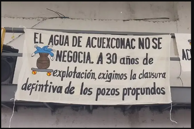 Pronunciamiento en solidaridad con Santa María Acuexcomac