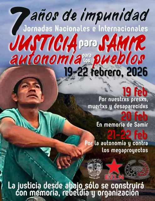 En memoria del hermano Samir Flores desde Tlate